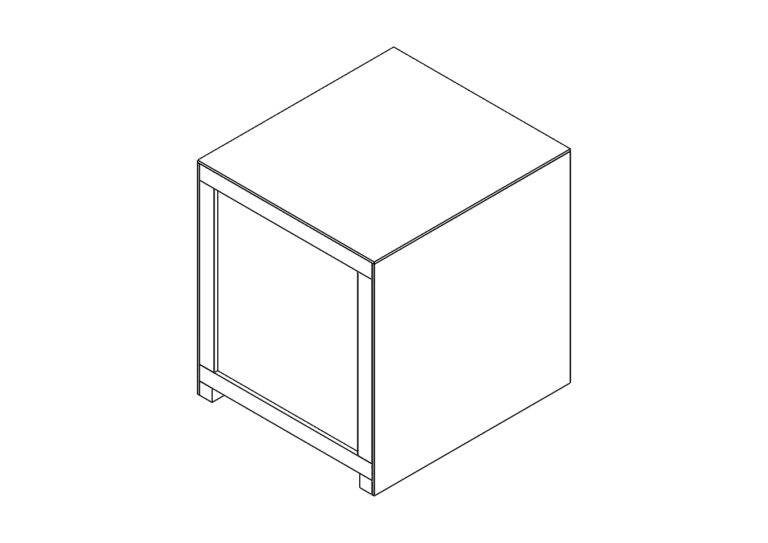 Esquema de caja de OSB para transporte seguro de productos. Solución económica de fabricantes de tarimas de madera.
