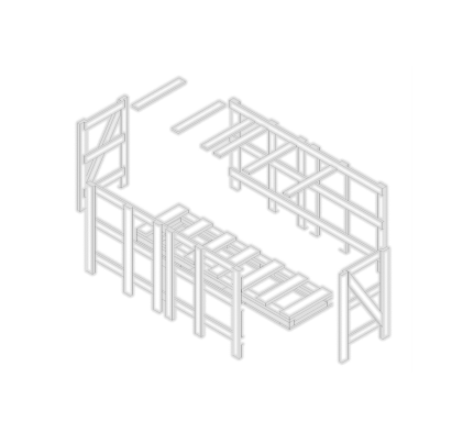 ARMAZÓN DE MADERA PRE-ARMADO